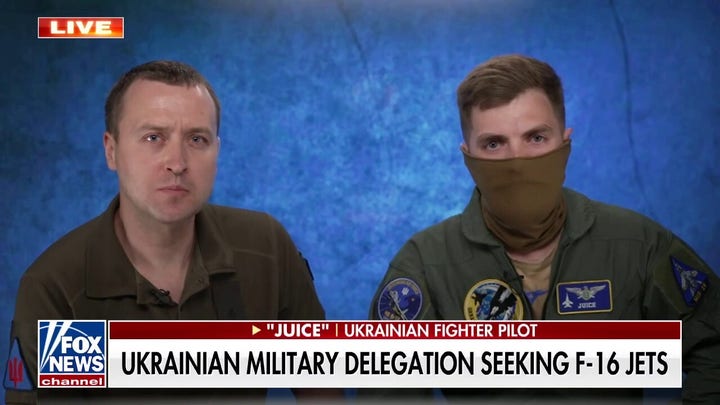 Ukrainian fighter pilot asks US for additional fighter jets: 'We are not capable enough'