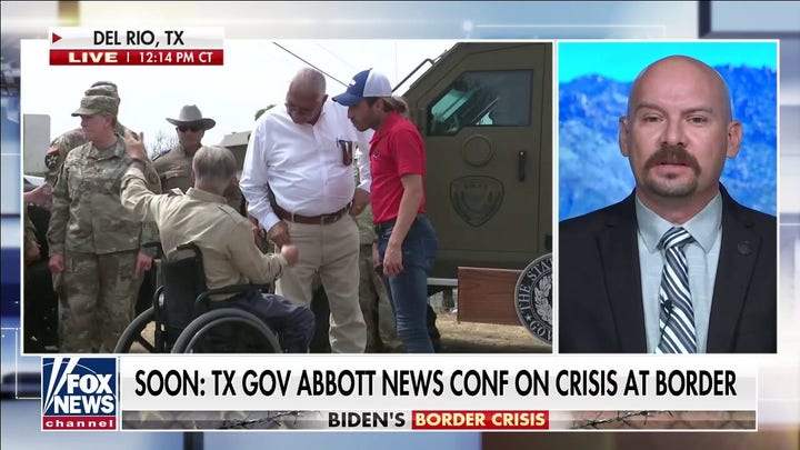 National border patrol council VP blasts Biden admin on border: 'Lack of willingness to see that there was a problem'
