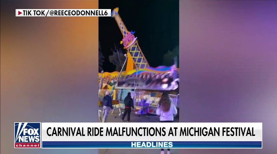 Carnival ride malfunctions at Michigan festival as people rush to help
