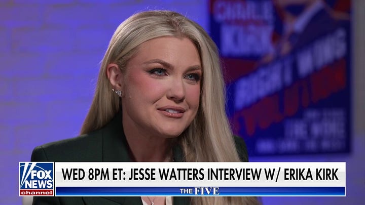  Erika Kirk remembers Charlie as the 'love of my life'