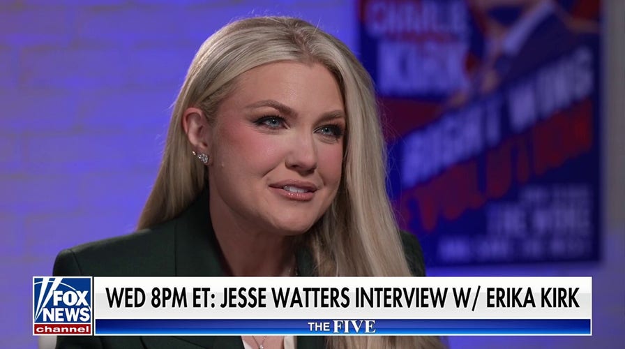  Erika Kirk remembers Charlie as the 'love of my life'