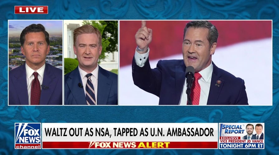 Mike Waltz out as NSA, tapped for new gig as UN ambassador