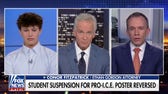 High school student speaks on suspension for pro-ICE poster
