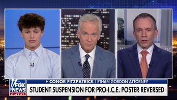 High school student speaks on suspension for pro-ICE poster 