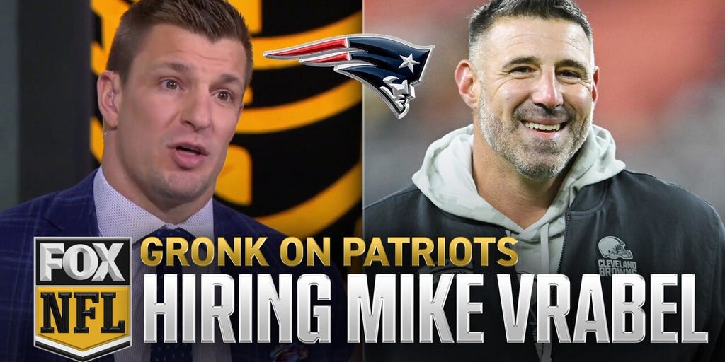 Rob Gronkowski reacts to Patriots hiring Mike Vrabel as head coach | NFL on FOX