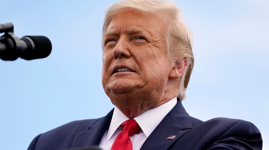 President Trump campaigns in battleground Florida