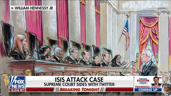 Supreme Court rejects lawsuit alleging Twitter aided ISIS attack