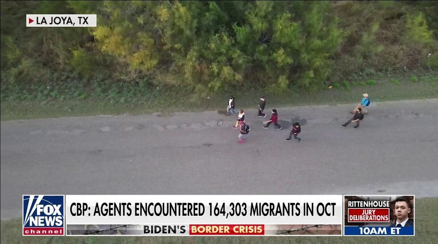 Migrant encounters over 160,000 in October, as border surge continues