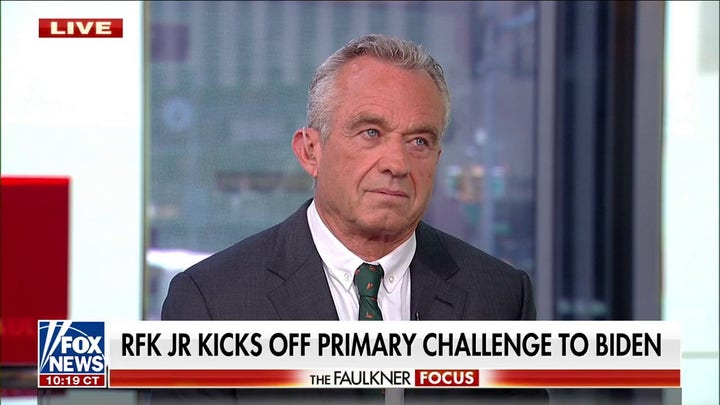 Robert F. Kennedy, Jr. argues he can beat Trump and DeSantis in 2024