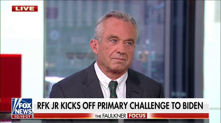 Robert F. Kennedy, Jr. argues he can beat Trump and DeSantis in 2024