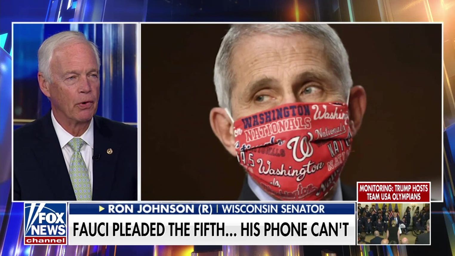 Sen Ron Johnson vows to ‘scour’ Dr Fauci’s phone as investigation expands
