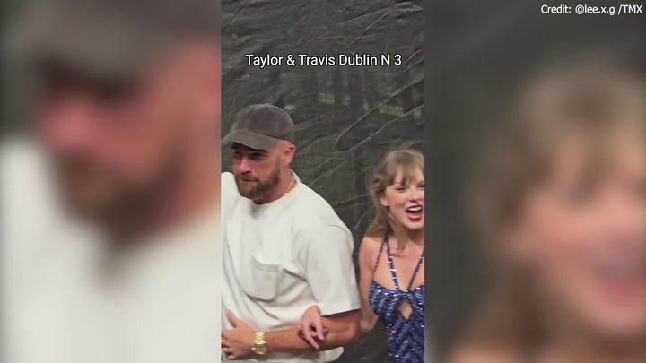 Travis Kelce Steals Spotlight with Taylor Swift Stage Appearance