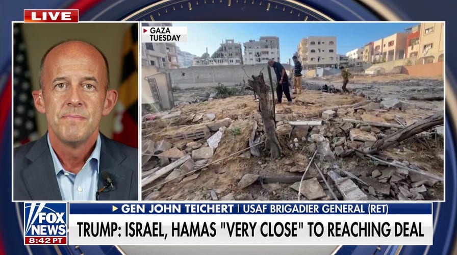Trump says Israel, Hamas are 'very close' to ceasefire deal
