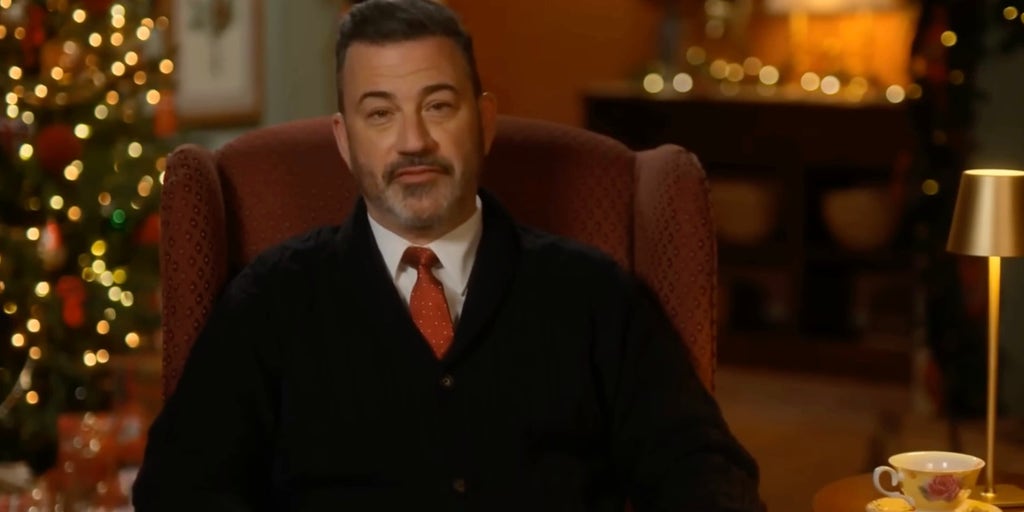 Kimmel says 'tyranny is booming' under Trump in UK Christmas message
