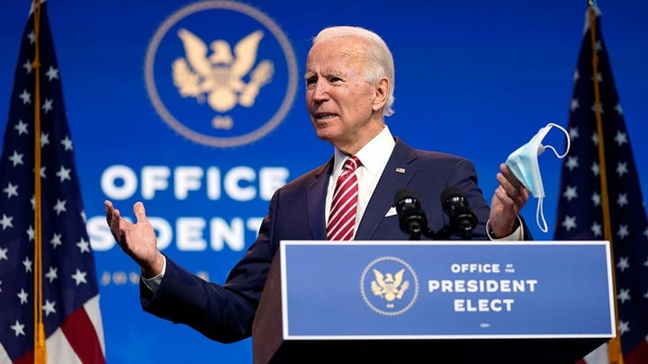 Biden: Experts suggest capping Thanksgiving gatherings at 10 people