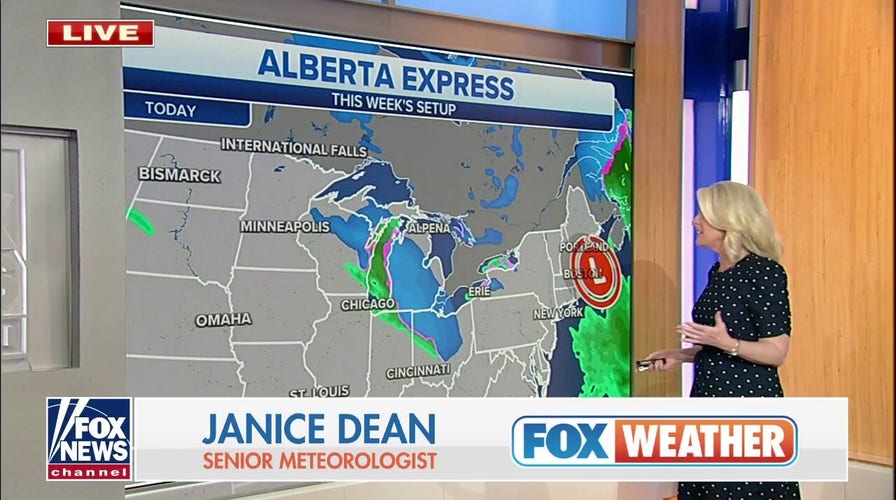 National weather forecast for November 29