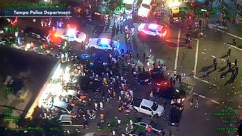 Hundreds ‘ambush’ Tampa police responding to report of shots fired, 2 officers injured, chief says