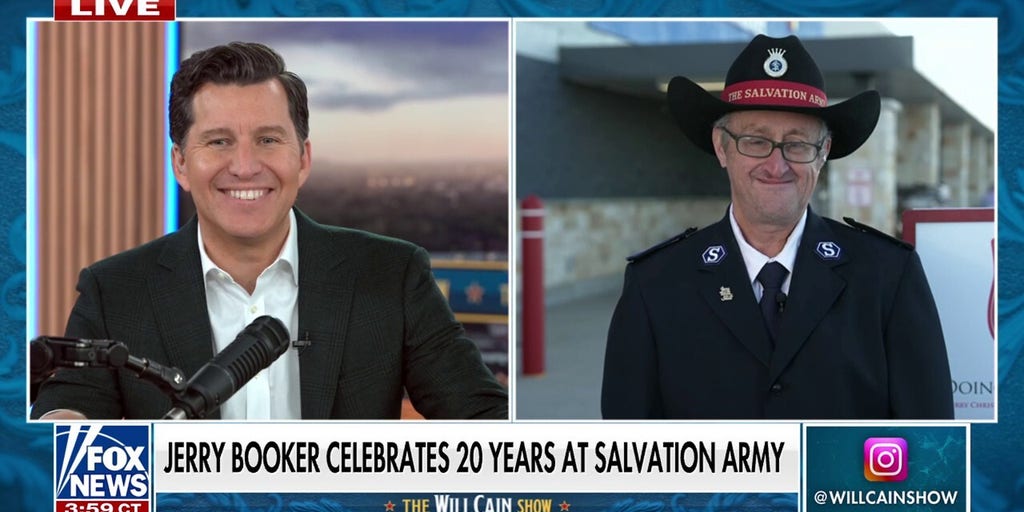 Jerry Booker celebrates 20 years at Salvation Army