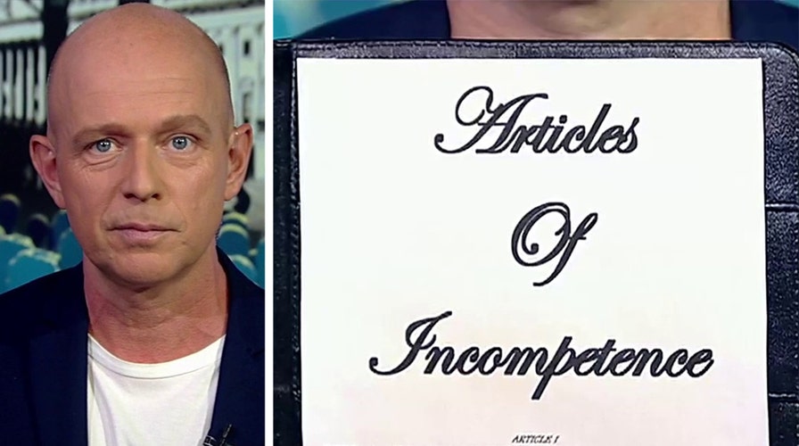 Steve Hilton presents the 'Articles of Incompetence' against Nancy Pelosi