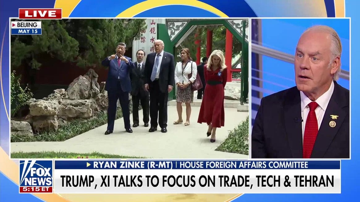 Rep Zinke details what's at stake with Trump-Xi summit