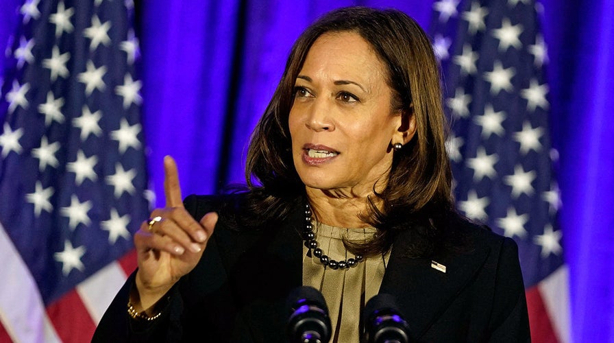 VP Harris speaks at the Freedman's Bank Forum