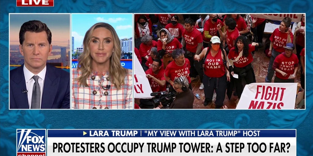 Lara Trump says protesters occupying Trump Tower was ‘very frightening’