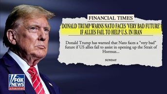Trump warns NATO allies of 'very bad future' if they don't help secure Strait of Hormuz - Fox News