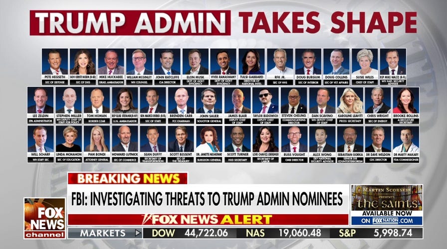 Trump transition team unite calling threats against Cabinet picks 'un-American'