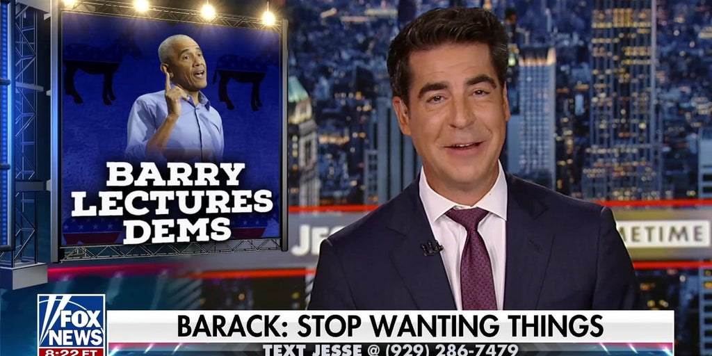 Watters calls out Obama’s high-profile lifestyle after the White House