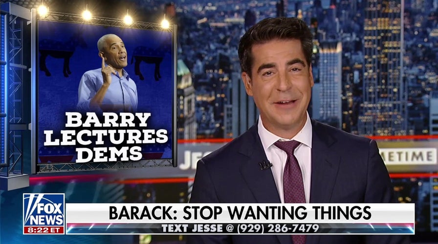 Watters calls out Obama’s high-profile lifestyle after the White House