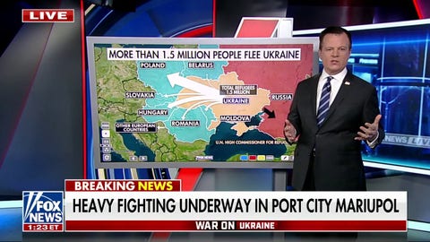 Russian attacks targeting Ukraine's port cities as fighting continues