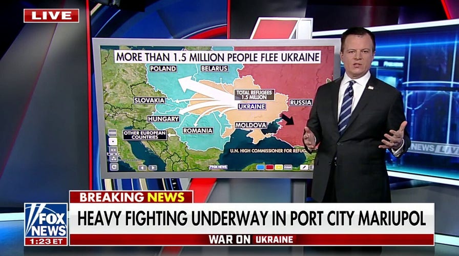 Russian attacks targeting Ukraine's port cities as fighting continues