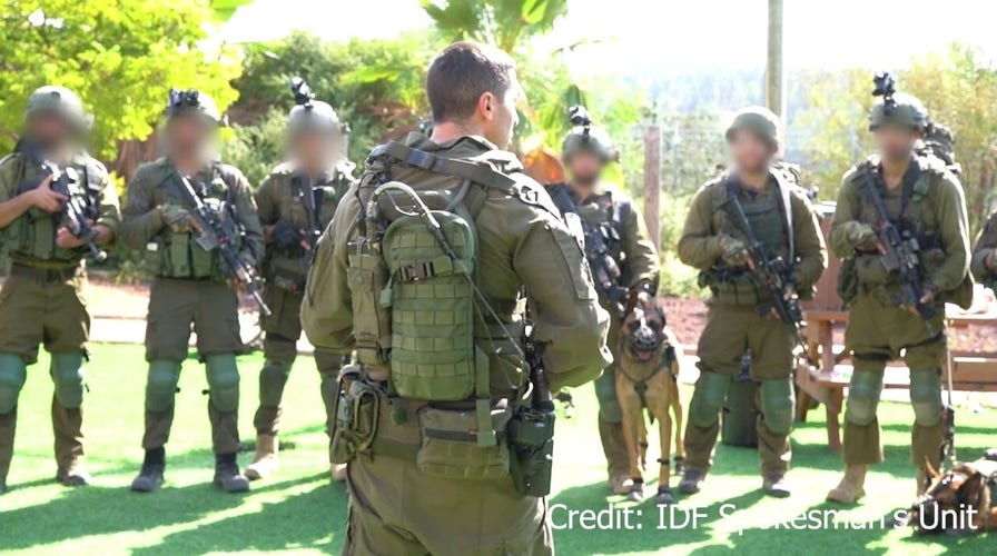 GRAPHIC VIDEO WARNING: Israeli K-9 units spread out and save over 200 civilians near Gaza Strip