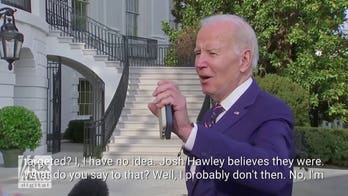 Biden takes heat for joking around in response to question about Nashville school shooting: 'What a disgrace'