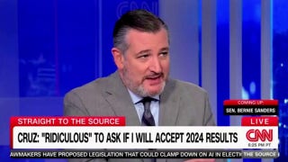 CNN host clashes with Sen. Ted Cruz over voter fraud, accepting election results - Fox News