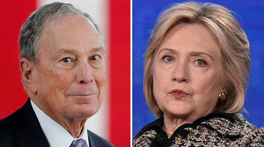 Hillary Clinton shuts down rumors she could be Michael Bloomberg's running mate
