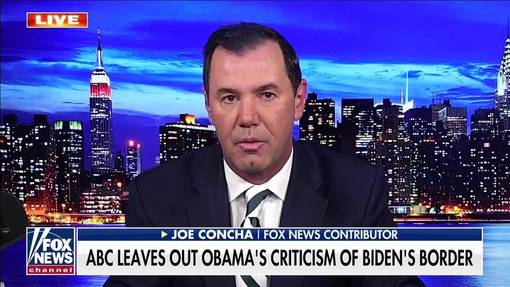 Concha: Obama's criticism toward Biden's border should be 'newsworthy'