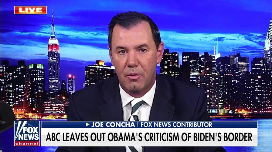 Concha: Obama's criticism toward Biden's border should be 'newsworthy'