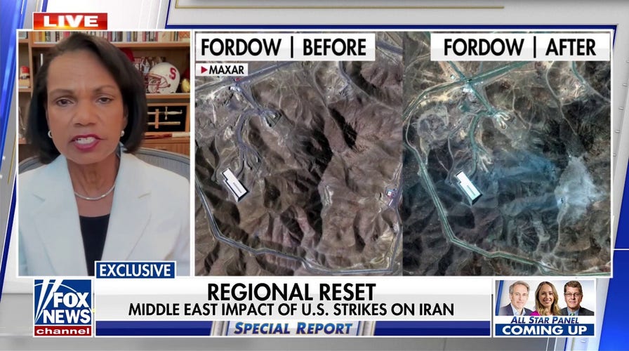 Condoleezza Rice: There is no doubt Iranian regime is 'not interested' in peace