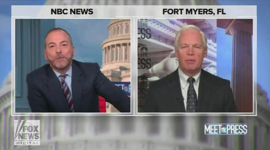 MSNBC's Chuck Todd and Sen. Johnson spar over Hunter Biden