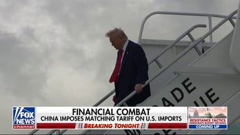 White House defends Trump tariffs despite markets plunging