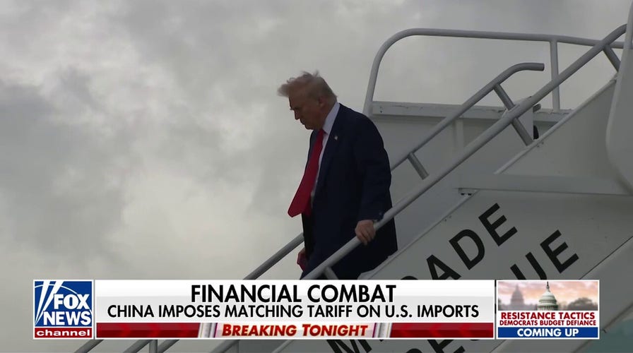 White House defends Trump tariffs despite markets plunging