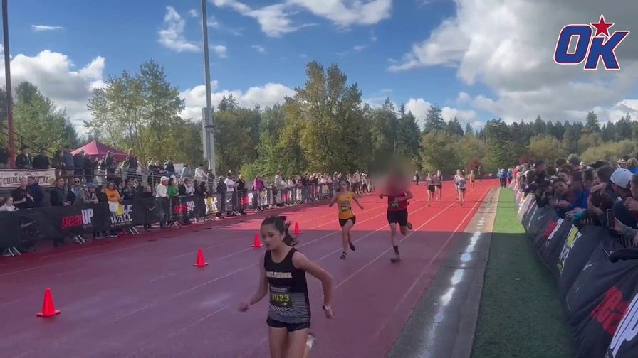 Trans athlete finishes cross country race against girls