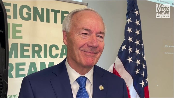 Gov. Asa Hutchinson says he expects 'to be on the debate stage' for the GOP presidential nomination debate