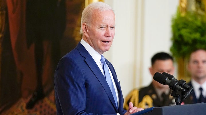 President Biden awards the Presidential Medal of Freedom to 17 recipients, including Simone Biles and Gabby Giffords