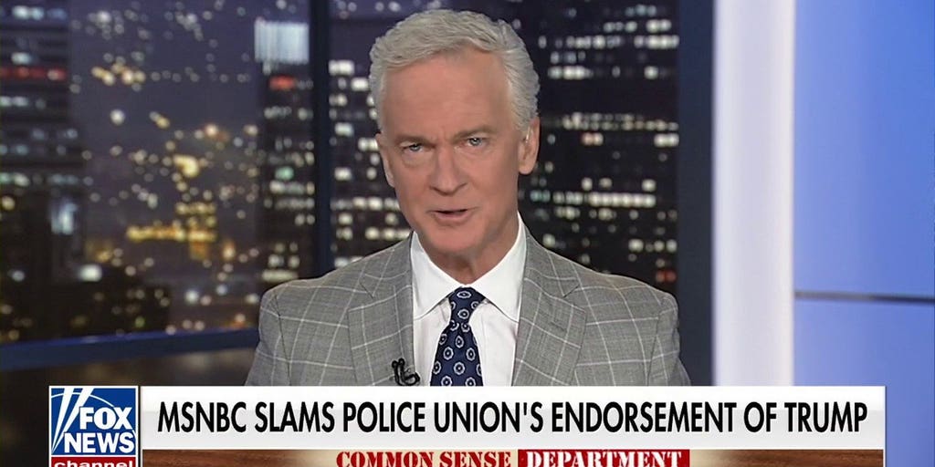 MSNBC criticizes police union’s Trump endorsement | Fox News Video