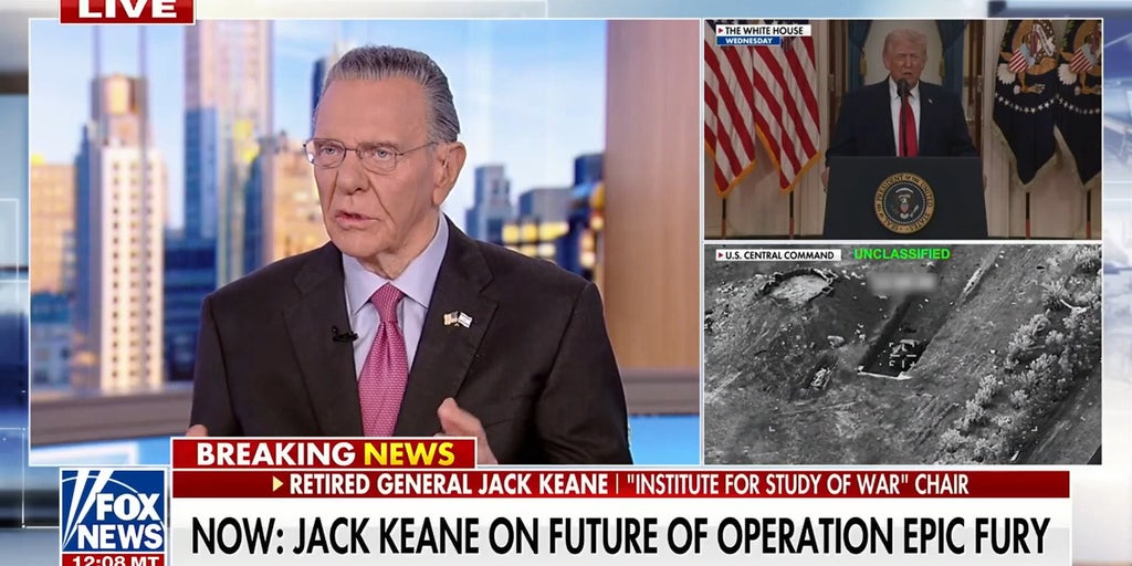 Gen Jack Keane: I can't see the US leaving the Strait of Hormuz in hands of Iran
