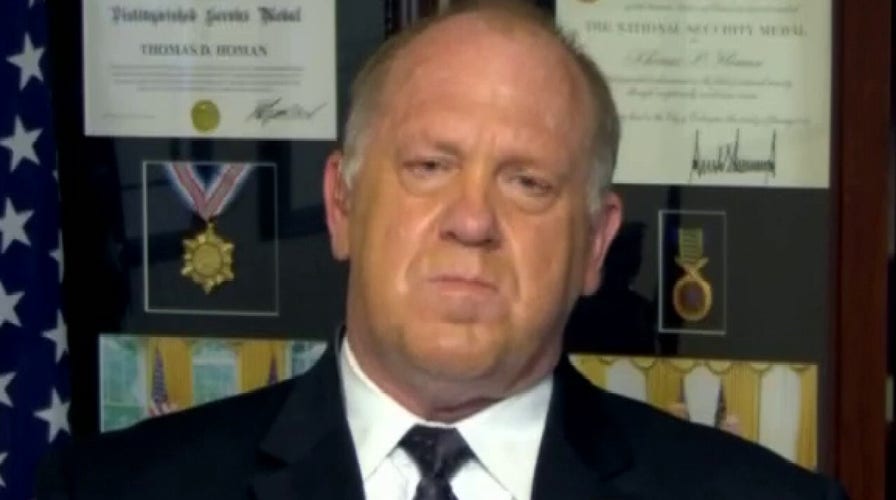Biden, Mayorkas's behavior regarding border security 'almost treasonous': Former ICE chief