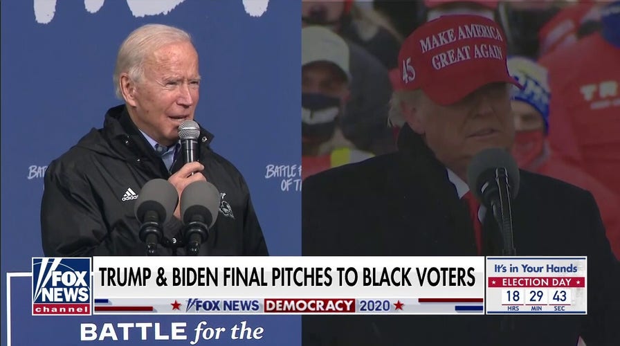 Biden, Trump deliver final pitches to Black voters