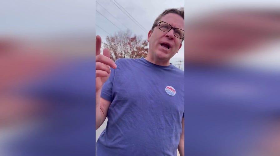 Finger-wagging Dem voter loses it on GOP poll worker in curse-laden rant